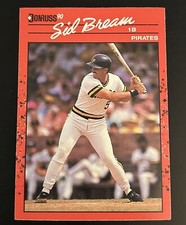 1990 Donruss Sid Bream Pittsburgh Pirates #329