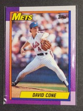 1990 Topps Baseball David Cone #30 New York Mets
