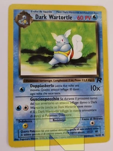 Dark Wartortle ® Rocket 46/82 ® Non Comune ® Pokemon ® Italiano Good+ - Picture 1 of 3