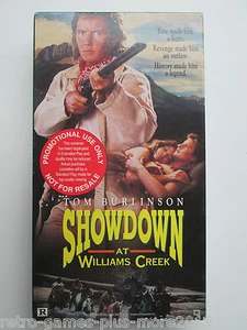 Showdown at Williams Creek/Clarence (VHS, 1991) Promo Doppelfunktion - selten - NTSC - Bild 1 von 6