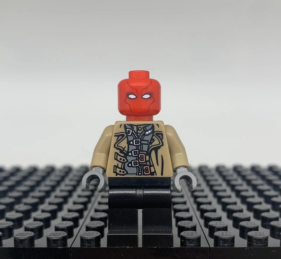 LEGO DC Comics Red Hood Minifigure Batman (100% Authentic LEGO Parts) - Image 1 of 2