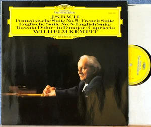 Kempff. Bach (French suite 5; English suite 3; etc). DGG 2530 723. NM - Picture 1 of 1