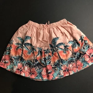 Oshkosh B’gosh Floral Palm Tree Skirt US Size 7 - Picture 1 of 4