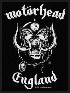 Motorhead England sew-on cloth patch 100mm x 68mm - Picture 1 of 1