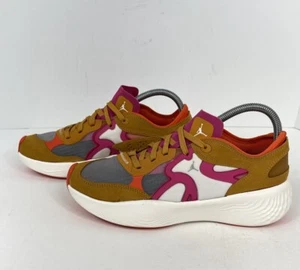 Nike Womens Air Jordan Delta 3 DM3384-781 Yellow Running Shoes Sneakers Size 8 - Picture 1 of 7