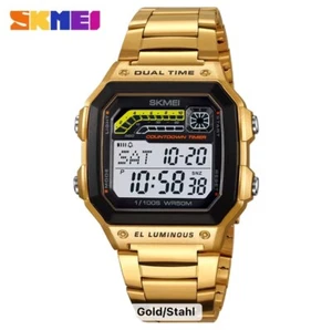 ORIGINAL ab Werk SKMEI 2307 Digitaluhr in 6 Varianten - die perfekte Uhr. - Picture 1 of 17