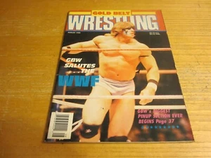 Goldgürtel Wrestling August 1988 Magazin GBW Salutes the WWF Ultimate Warrior - Bild 1 von 5
