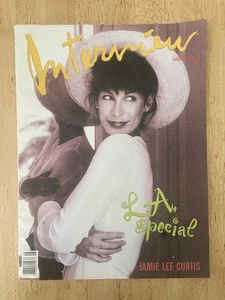 Jamie Lee Curtis, Interview Magazine, 1989 August L.A. Special On Cover (MH41) - Picture 1 of 2