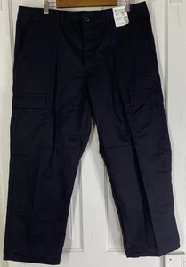 Horace Small (Mens Size Large/Short 37x28) Black Durable Cargo Work Pants TA2291 - Picture 1 of 10