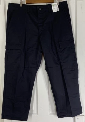 Horace Small (Mens Size Large/Short 37x28) Black Durable Cargo Work Pants TA2291 - Image 1 of 4