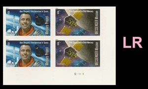 US 4527-4528 4528a Mercury MESSENGER F plate block 4 LR MNH 2011 - Picture 1 of 1