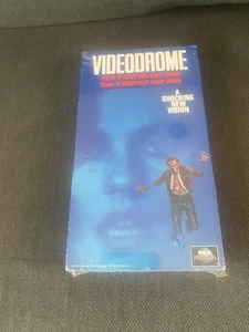 Videodrome VHS Tape 1982 David Cronenberg James Woods 1987 MCA Home Video (RARE) - Imagen 1 de 7