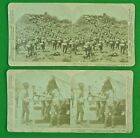 Antique Old Set of 2 Photo Post Card