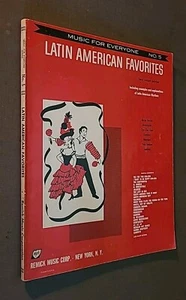 Música favorita latinoamericana 1959 para todos vocal y piano solos remick - Imagen 1 de 10