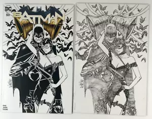 DC Comics BATMAN (2018) #50 Balent Variant B&W + SKETCH SET Jet Pack Ship FREE! - Picture 1 of 14