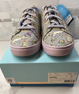 TOMS Disney x Scarpe Biancaneve Sette Nani Tela Lacci Grigio Gioventù 5 - Foto 1 di 7