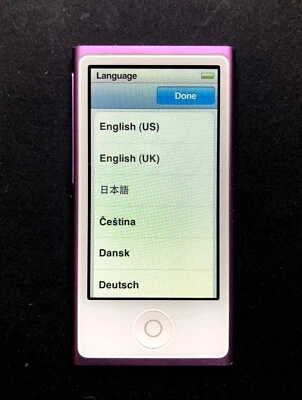 Apple iPod Nano 7G  - 16GB -  LILA/ PURPLE  7. Generation - Bild 1 von 4