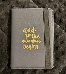 Casmonal Reisepass Blau RFID Blockierung Reise Dokument Organizer - Bild 1 von 3