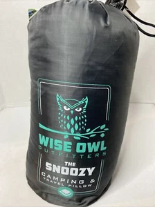 Wise Owl Outfitters Camping - Backpacking and Travel Pillow for Sleeping, Green - Picture 1 of 10
