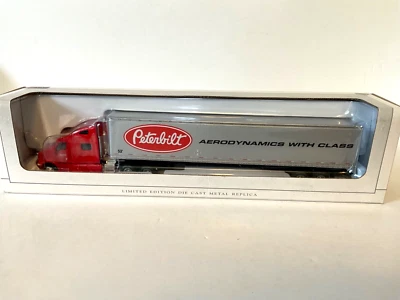 Peterbilt 387 Model Peterbilt Logo Tractor Trailer 1/64th Scale Speccast  #33516 - Image 1 of 4