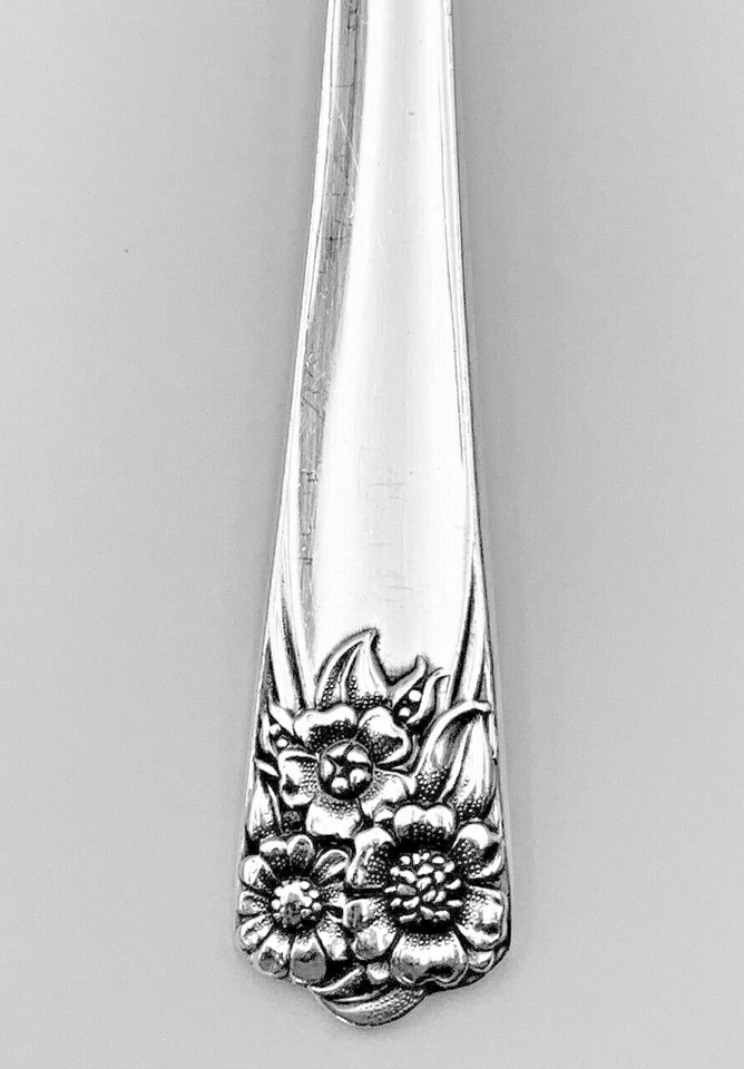 Placa de plata de abril ROGERS & SON ***ELECCIÓN 1 PIEZA*** Plata internacional Foto 1 de 3