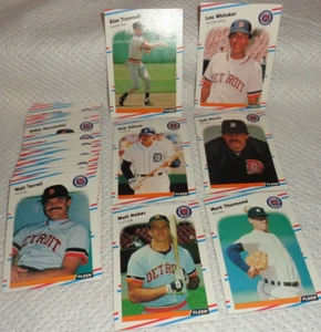 DETROIT TIGERS--1988 FLEER TEAM SET--JACK MORRIS--KIRK GIBSON--L@@K - Picture 1 of 2