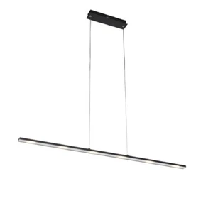 Design hanging lamp black incl. LED with touch dimmer - Platinum QAZQA - Picture 1 of 12