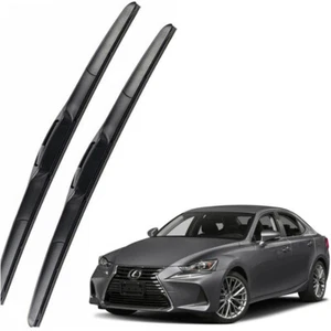 Genuine Set Windshield Wiper Blades For 2014-2025 Lexus IS200T IS250 IS300 IS350 - Picture 1 of 3