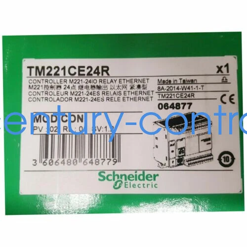 1PC Schneider TM221CE24R PLC Unit New In Box Expedited Shipping - Image 1 of 1