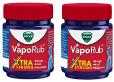 Vicks Xtra-Strong VapoRub Oitment (Pack of 2)