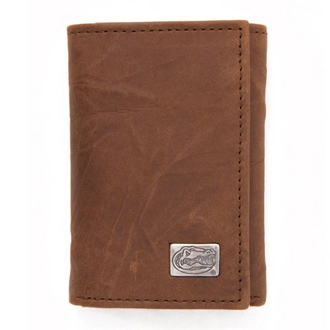 University of Florida Gators Wallet Trifold Leather Wallet Cover