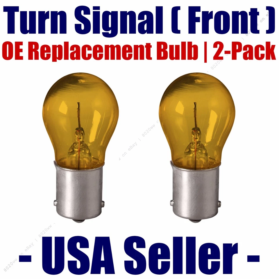Front Turn Signal/Blinker Light Bulb 2pk - Fits Listed Volvo Vehicles - 1156A - Image 1 of 1
