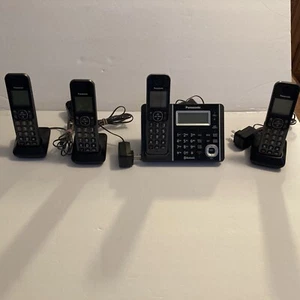 Panasonic KX-TGF370 3 Phone Handset Cordless Bluetooth Answering Machine - Zdjęcie 1 z 9