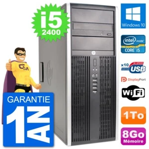 PC Tour HP 8200 Intel Core i5-2400 RAM 8Go Disque Dur 1To Windows 10 Wifi - Photo 1/3