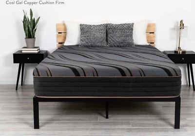 NEW Made in the USA 12" Copper Memory Foam Mattress! Pick Size! Free Shipping - Image 1 of 2