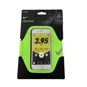 Nike Running Lean ARM Band OSFM vert électrique/argent - Photo 1 sur 5
