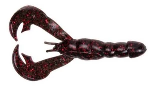 Strike King Rage Tail Craw Black Neon 4"- 7 pack - Picture 1 of 1