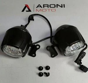 Lights Fog Lamp LED X Honda Crf 1000 / 1100'20-' 24 Black - Picture 1 of 1