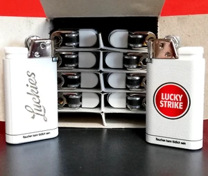 Lucky Strike 10 Mini Lighters DjEEP Jr Paris. Lucky Strike Cigarette Advertising - Picture 1 of 23