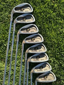 TOUR EDGE SP1 IRON SET 3-PW UNIFLEX STEEL SHAFT LEFT HANDED GOLF CLUBS - Picture 1 of 14