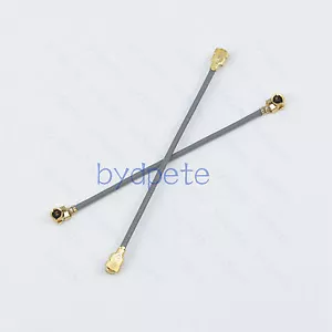 U.FL IPX to UFL female 1.13mm Pigtail Coaxial Jumper Cable 10cm 4inch Antenna - Picture 1 of 12