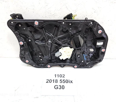 ✅ 17-22 OEM BMW F90 M5 G30 530 Sedan Front Right Passenger Window Lift Regulator - Image 1 of 4