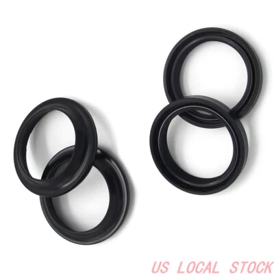 For Yamaha Fork & Dust Seal Kit XT660R XT660X 2004-14 XT660Z 08-14 YZ250 88-95 - Image 1 of 4