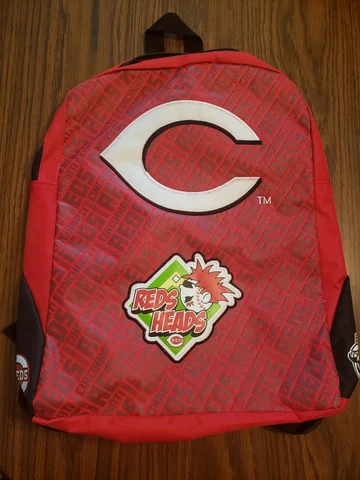 Cincinnati Reds Heads Backpack Cover