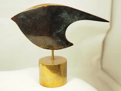 SCULPTURE BRONZE SIGNE ALMODOVAR SIGNED SCULPTURE - Photo 1/4