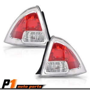 Set of 2 Tail Light Fit For 2006-2009 Ford Fusion LH & RH Clear & Red Lens - Picture 1 of 12