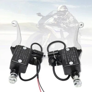 Front Master Cylinder Hydraulic Brake Lever Right For Dirt Pit Bikes Quad Moped - Picture 1 of 16