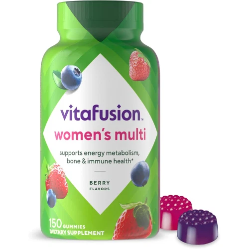 Vitafusion Mujer Multi Vitamina 150 Gomitas Berry Energy Metabolismo Inmune 11/25 Foto 1 de 1