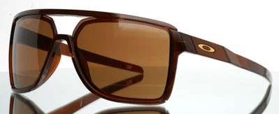 OAKLEY Castel OO9147-0363 Rootbeer Mens Aviator Sunglasses 63-12-133 B:48 - Image 1 of 4