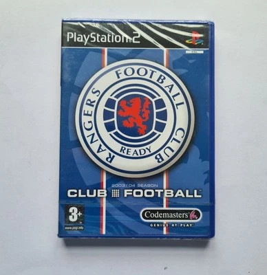 RANGERS CLUB FOOTBALL   PS2 NEW/SEALED WITH PS2 STRIP . - Image 1 of 2